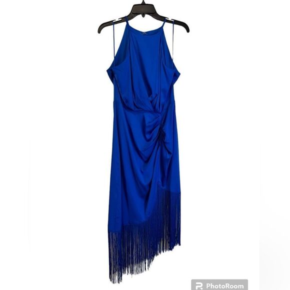 BADGLEY MISCHKA Jackie Dress in Colbalt - Picture 2 of 10